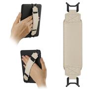 HoYiXi Universal Soft Hand Strap for 6-7 Inch eReader Tablet Compatible with Kobo/PocketBook/Tolino/Sony/Paperwhite/Nook eReader,For 6", 6.8", 7" eReader,High Elasticity Hand Strap For Tablet,White