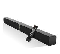 HoYLluDLL Soundbar for TV, Bluetooth Soundbar 2-in-1 Detachable Sound Bar with ARC/Optical/AUX Connection, TV Speakers Soundbar for Home Theater Audio (Black)
