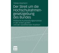Hoymann - Der Streit um die Hochschulrahmengesetzgebung des Bundes - N - X555z