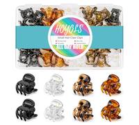 HOYOLS Mini Hair Clips, Small Claw Clips Short Thin Hair 36 Pcs