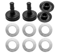 Hoypeyfiy 1220755 Friction Block Set, Friction Block Pressure Bolt Set, Replacement for AL-KO AKS 2000 2004 3004 3504, Replaces 287763