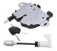 Hoypeyfiy 1343577 Bonnet Release Lock Latch with Bonnet Hood Lock Latch Catch Block, Replacement for Ford Focus MK2 2004-2012, Replaces 4895286 4M5AA16B970AB 3M5116700AC