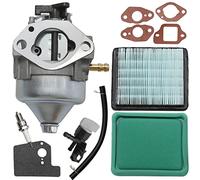 Hoypeyfiy 16100-Z8B-911 Carburetor Carb Tune up Kits for GCV160LA0 HRR216K10 HRR216K9 HRS216K5 HRS216K6 Lawn Mowers with Air Filter Spark Plug Gaskets