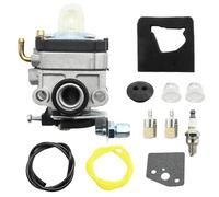 Hoypeyfiy 16100-ZM5-803 Carburettor Air Filter Kit with Fuel Filter Spark Plug, Replacement for Honda GX22 GX31 FG100 4-Stroke Engines HHE31C HHT31S UMK422 UMK422K1 UMK431 Trimmer Brush Cutter