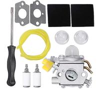Hoypeyfiy 26cc Carburetor with Check Valve Filter Kit for 25CC 26CC 30CC 46CC Hedge Trimmer C1U-H60 Carb Replace 308054012