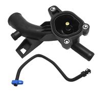 Hoypeyfiy 2Pcs 25192985 Thermostat Housing Water Pump Outlet with Water Hose, Replacement for Vauxhal Adam 2012-2016 Astra J 2009-2015, Replaces 1338487 13249353