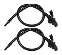 Hoypeyfiy 2Pcs Car Front Windscreen Washer Jet Wiper Nozzles, Windscreen Washer Jet With Tube Replacement for Ford Kuga Mk2 2013-2023 Ranger Mk4 Replaces EB3B-17666-AA EB3B17666AA 1902209