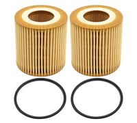 Hoypeyfiy 2Pcs R2720P Oil Filter Kit, Replacement for Mazda BT-50 2011-2021 Replacement for Ford Ranger 2011-2024, Replaces 1720612 BB3Q6744BA BB3Q-6744-BA U20214302