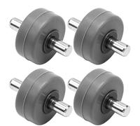 Hoypeyfiy 4 Pack Replacement Front Vacuum Cleaner Wheel Wheel Replacement for Shark Navigator NV350 NV352 NV500 NV501 Miele Triflex HX1 HX2 18mm Axle