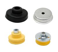 Hoypeyfiy 4 Pcs Rear Shock Absorber Suspension Top Strut Mount with Dust Cover Shock Cap Replacement for BMW 1 3 Series X1 E81 E82 E84 E87 E88 E90 E91 E92 E93 33506771737
