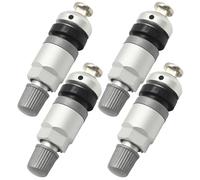 Hoypeyfiy 4Pcs 55x17mm Tire Pressure Monitoring System Sensor TPMS Valve Stem, Replacement for BMW Replacement for Porsche