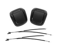 Hoypeyfiy 4PCS Front Left and Right Hand Seat Tilt Handle Cable and Puller Cover for Fiesta Mk5 Mk6 2002-2008 3 Door 1441167+1441166 1417520+1417521