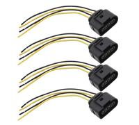 Hoypeyfiy 4PCS Ignition Coil Connector Harness Wiring Plug Replacement for A3 A4 A5 A6 TT Replacement for Passat Jetta Golf 1J0973724 2011340 1J0998724