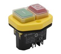 Hoypeyfiy 900/41700 5 Pin 220V-250V Cement Mixer On Off Switch, Replacement for Belle Minimix 150 (From May 2007), Start Stop Switch Replaces 74651