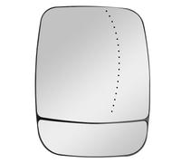 Hoypeyfiy 95517331 Front Right Driver Side Wing Door Mirror Glass Heated with Backing Plate, Exterior Side Wind Mirror Glass, Replacement for Renault Trafic 2014-2020 Replacement for Vauxhall