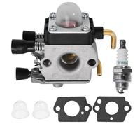 Hoypeyfiy C1Q-S97 Carburetor Replacement for FC55 FC75 FC85 FS38 FS45 FS45C FS46 FS55 FS55C FS55R FS76 FS80 FS85 HL45 HS45 HS75 with Primer Bulbs Spark Plug