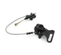 Hoypeyfiy Heavy Duty Rear Disc Brake Caliper Assembly, Metal Rear Brake Caliper, Hydraulic Rear Disc Brake Caliper System for 110cc 125cc 140cc Dirt Bike