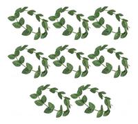 Hoypeyfiy Laurel Crown Headpiece Gold Leaf Roman Head Wreath Leaf Headband (8 PCS Green)