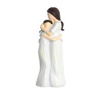 Hoypeyfiy Mother and Daughter Embrace Statue, An Elegant Home Decor Piece, An Choice for Mother's Day, Birthdays, and Christmas