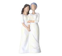 Hoypeyfiy Mother of the Bride Sculpture, Resin Sculpted Statue, A Heartfelt Gift from Daughter to Mum, Sentimental Present for Birthday, Mother's Day or Wedding