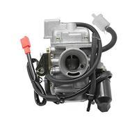 Hoypeyfiy PD24J Carburetor for 4-Stroke GY6 125cc 150cc ATV Go Karts Scooter Mopeds QMJ/QMI157 QMJ/QMI152 Manifold Intake Fiameter 24mm Carb