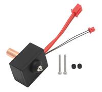 Hoypeyfiy Sprite Extruder High Temperature 300℃ Heater Block, Nickel Plated Copper Heatbreak, Replacement for Ender 3 S1 Plus/Pro and CR-10 Smart Pro 3D Printers