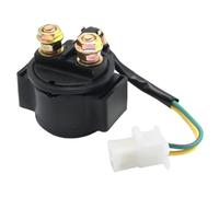 Hoypeyfiy Starter Relay Solenoid Motorcycle Starter Solenoid Starter Relay Solenoid for 50cc 125cc 150cc 250cc Scooter Motorcycle ATV Dirt Bikes Go Kart 2 Wire 2 Pin Male