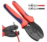 Hoypeyfiy Universal Solar PV Crimper Tool, Compatible with 2.5, 4, and 6mm Solar Cables, Ratcheting Design for Precision Crimping