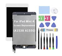 HOYRTDE 7.9" New Screen Replacement for iPad mini 4 A1538 A1550 LCD Display Glass Touch Digitizer Premium Kit with Tools - White