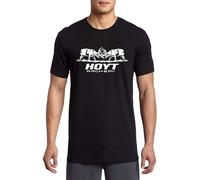 Hoyt Archery Block Bow Hunting Deer Fashion Personality Graphic Tee Shirt Men‘S Round Neck Short Sleeves Cotton T-Shirt Top Clothing Plus Size Tees(Small)