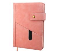 HoyunLL A5 Notebook Journal - Hardcover Executive Notebooks with Premium Thick Paper, College Lined Journal, 8.3"×5.8",360 Page, Perfect for Office Home School Business Writing & Note Taking (Pink)