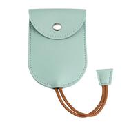 Hozaenwa PU Leather Car Key Covers - Pull Type Key Cover Case Holder | All-Around Protection Handmade Vehicle Holder, Not Easy To Pull Down Bag for Work Business Trip Shopping