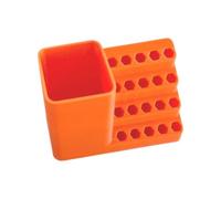 Hozaenwa Screw Bit Holder Organizer | Screwdriver Head Holder,Screw Hex Shank Bit Organizer Box for Repairman Plumber Garage Basement