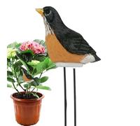 Hozaenwa Soil Moisture Tester, Bird-Shaped Plant Moisture Sensor, Intelligent Plant Hygrometer Resin Garden Decoration for Farm Orchard Greenhouse Lawn Yard Indoor Home Bonsai Potted Agriculture