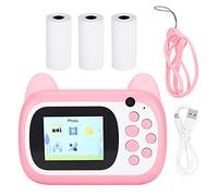 Hozee Instant Print Camera for Kids, 24MP Resolution 200dpi 32GB Photo Printing Digital Toy Video Cam Camcorder, with 3 Rolls Print Paper, 1200mAh, Kids Camera Instant Print for Girls and Boys
