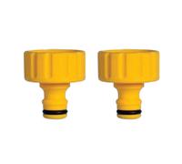 Hozelock 1" Outdoor Tap Connector Pack of 2