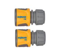 Hozelock Soft Touch Hose End Connector 1/2" (12.5 mm) Pack of 2
