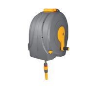 Hozelock 100-001-093 2496 Wall Mounted 40M Fast Reel + 40M Of 12.5Mm Hose