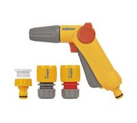Hozelock Spray Gun with Starter Set Jet Spray Garden Outdoor Sprinkler Head