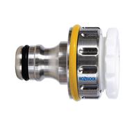 Hozelock 2041 Pro Metal Threaded Tap Connector 12.5-19mm (1/2-3/4in)