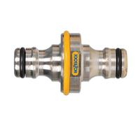 Hozelock 2044 Pro Metal Double Male Connector 12.5mm (1 2in) Hozelock Multicolor