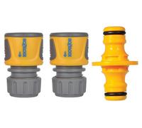 Hozelock 2070 Hose End Connector 2166 & Hozelock Double Male Connector 2291