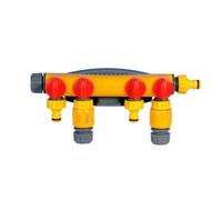 Hozelock 2150 4 Way Tap Connector Garden Watering For Hose Pipe Water Timer