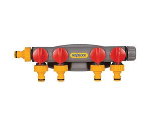 Hozelock 2150 4-Way Tap Connector Multi Colour (One Size)