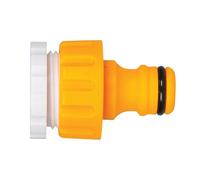 Hozelock 2184 Threaded Tap Connector 21-26.5mm (1 2-3 4in Bsp) Hozelock Multicolor