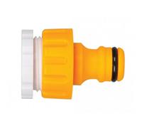 Hozelock 2184 Threaded Tap Connector 21-26.5mm (1 2-3 4in Bsp) Hozelock Multicolor