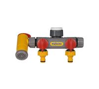 Hozelock 2250 Flowmax 3-way Tap Connector 1/2 - 1in Bsp