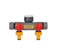 Hozelock 2252 2-way Tap Connector 1/2 - 1in Bsp
