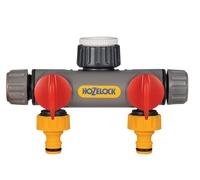 Hozelock 2252 2-Way Tap Connector 1/2 - 1in BSP