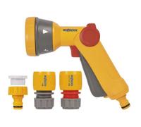 Hozelock Spray Gun with Starter Set Multi Spray Garden Outdoor Sprinkler Head